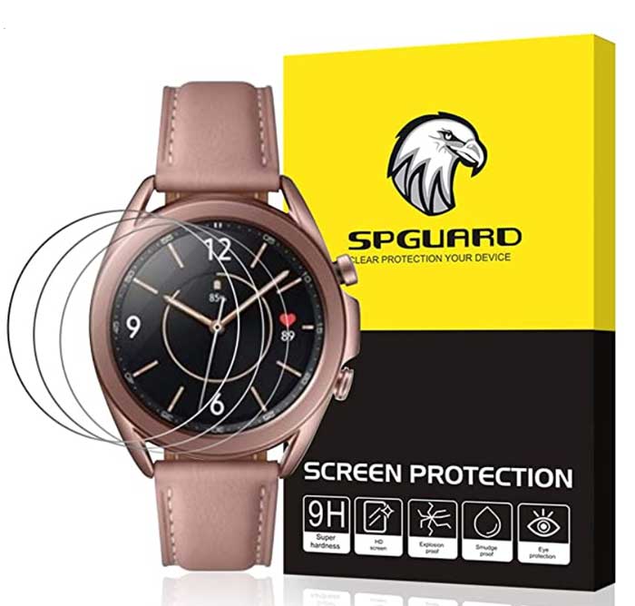 ตัวป้องกันหน้าจอ Samsung Galaxy Watch 3 ที่ดีที่สุด