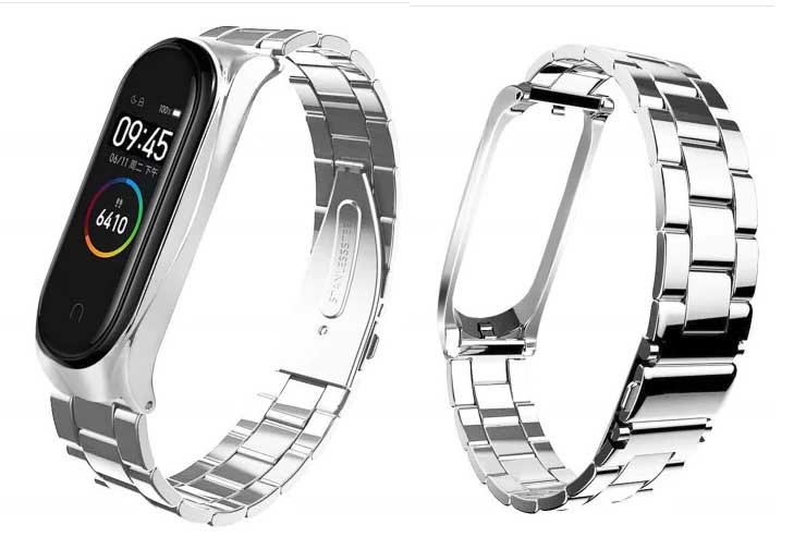 สายรัดเหล็กที่ดีที่สุดสำหรับ Mi Band 4 – สายรัดโลหะสุดเท่