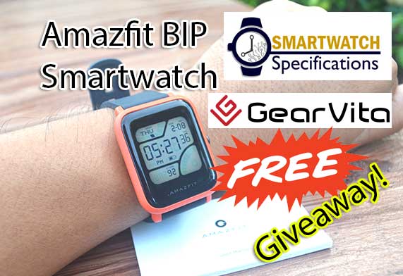 Amazfit BIP Smartwatch International แจกฟรี!