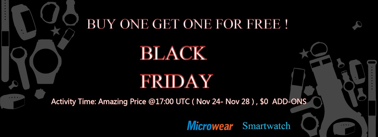 ข้อเสนอ Black Friday และการแจก MicroWear X3 และของขวัญฟรี