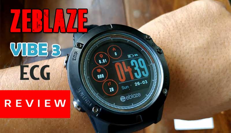 Zeblaze Vibe 3 ECG Smartwatch – การตรวจสอบเชิงลึก