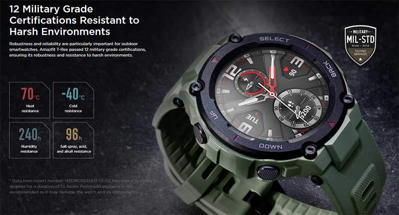 Amazfit T-Rex สมาร์ทวอทช์