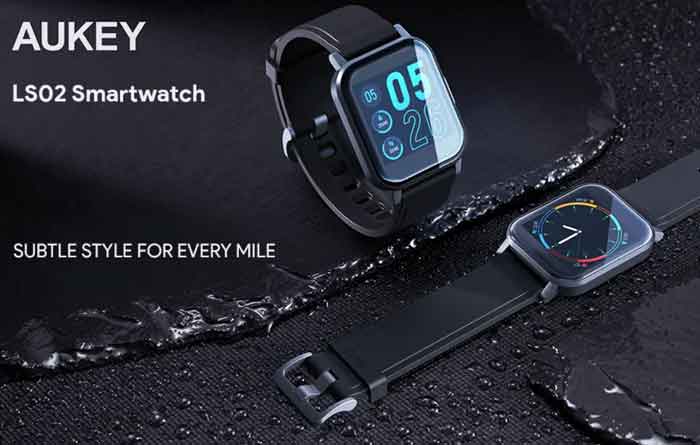 Aukey Smartwatch รุ่น LS02 – สมาร์ทวอทช์สปอร์ตทันสมัย