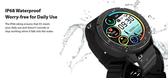 Blackview X5 Smartwatch – สมาร์ทวอทช์สปอร์ตที่ทนทาน