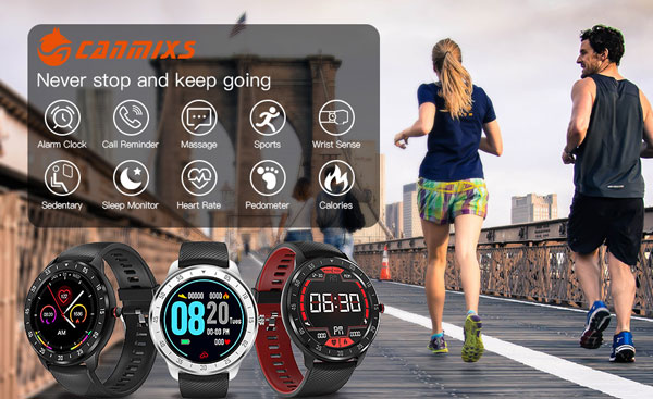 CanMixs Smartwatch รุ่น Z06 – รีวิวคุณสมบัติ