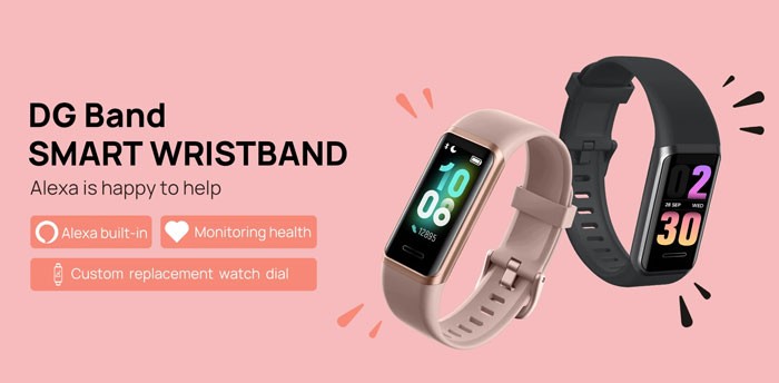 Doogee DG Band – ตัวติดตามฟิตเนสพร้อม Alexa ในตัว