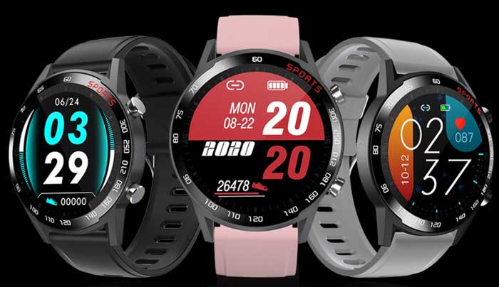 E50 Smartwatch – อุปกรณ์สปอร์ตพร้อมเซ็นเซอร์วัดอุณหภูมิร่างกาย
