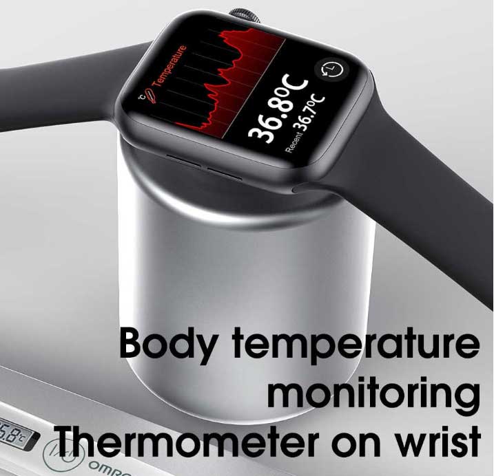 เทอร์โมมิเตอร์สำหรับ IWO-W46-Smartwatch