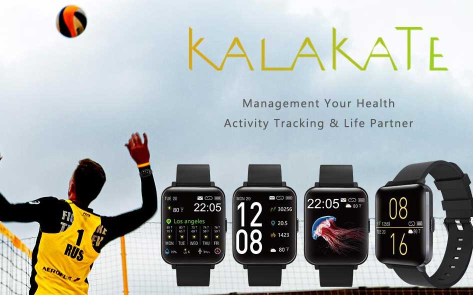 Kalakate Smart Watch – Smartwatch ทรงสี่เหลี่ยมผืนผ้าที่ดูมีระดับ