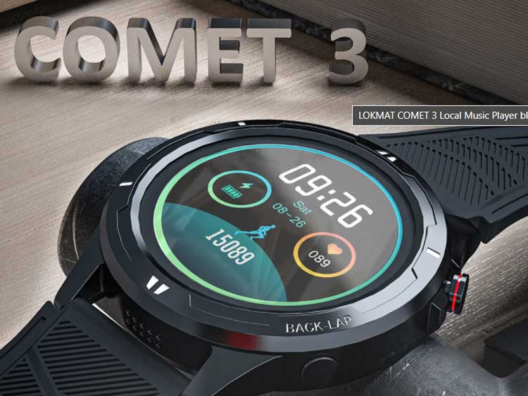 LOKMAT Comet 3 Smartwatch – ทบทวนคุณสมบัติ พร้อม Bluetooth Call เครื่องเล่นเพลง