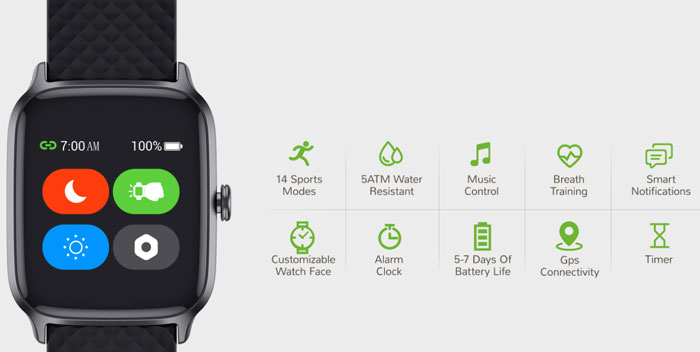 LetsFit-Smartwatch-EW1-รุ่น