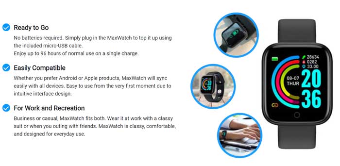 maxwatch smartwatchwatch