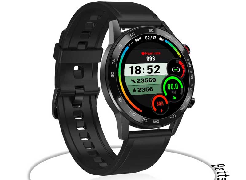 No.1-DT95-Smartwatch-จอแสดงผล
