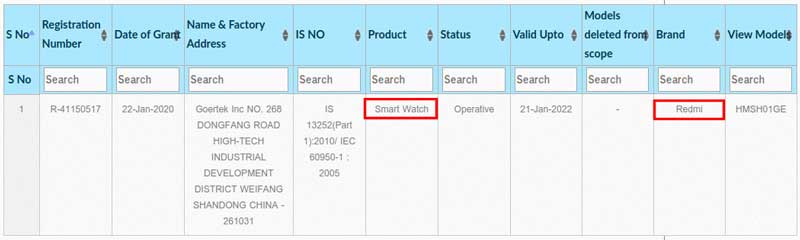 Redmi Smartwatch หรือ Smartband อาจออกมาเร็ว ๆ นี้