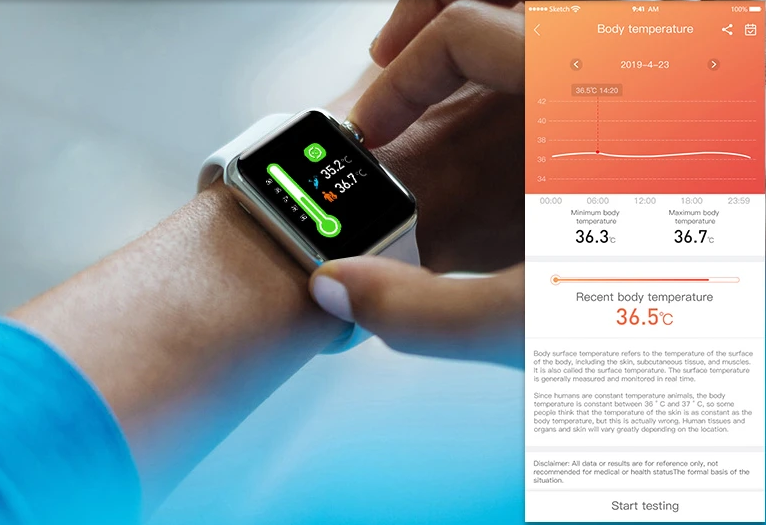 Rollme Air Pro สมาร์ทวอทช์