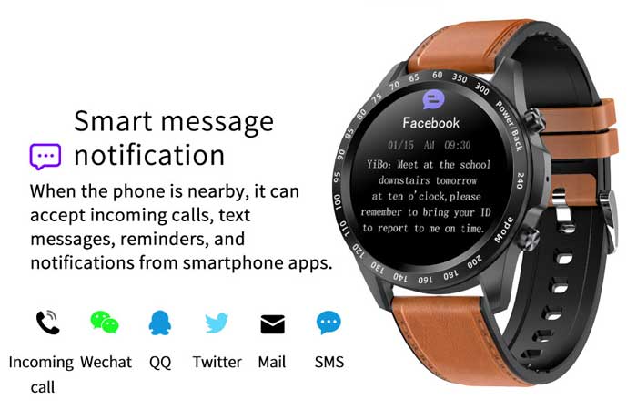 Senbono Max 3 Smartwatch พร้อมคุณสมบัติการโทรด้วย Bluetooth