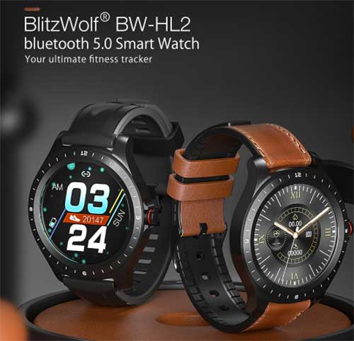 เรียบง่ายแต่ใช้งานได้จริง – BlitzWolf BW-HL2 Smartwatch