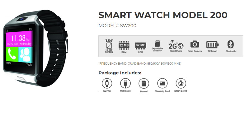 Slide-smartwatch-SW200-รุ่น-อุปกรณ์