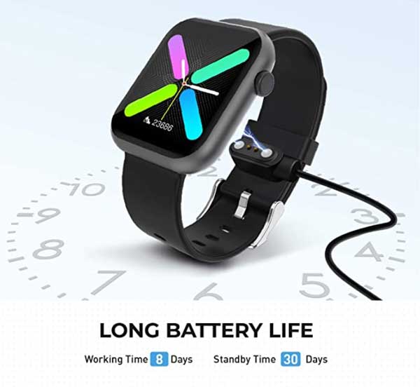 แบตเตอรี่ของ TekPluze-SMartwatch
