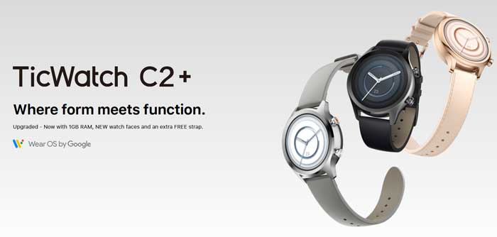 ticwatch c2+ สมาร์ทวอทช์