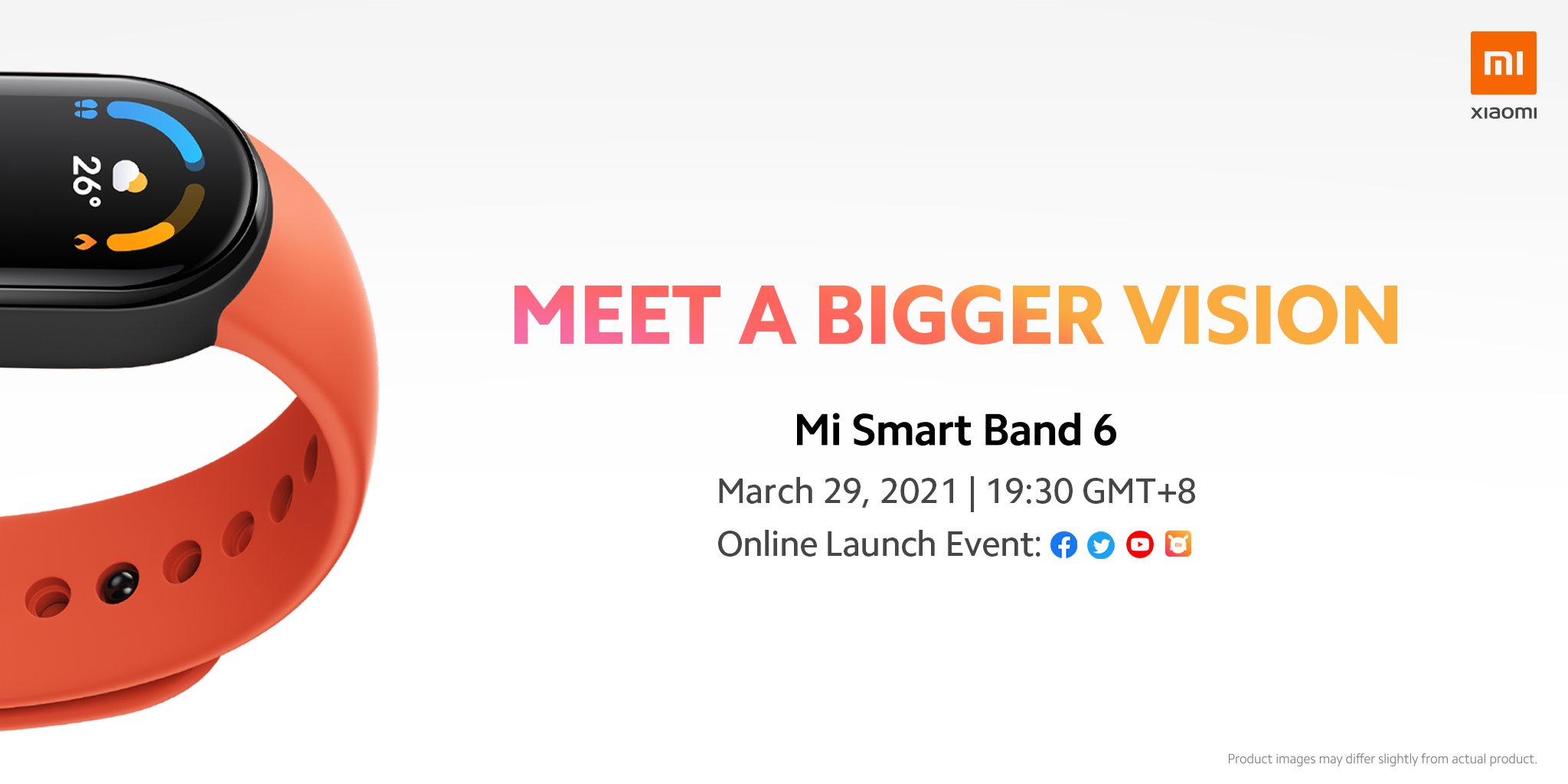 วันที่วางจำหน่าย Xiaomi Mi Band 6 และภาพหลุด