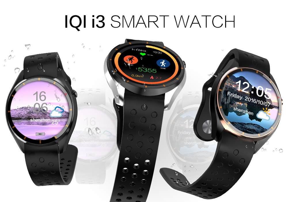 iQi i3 Android Smartwatch พร้อมให้สั่งซื้อล่วงหน้าแล้ว