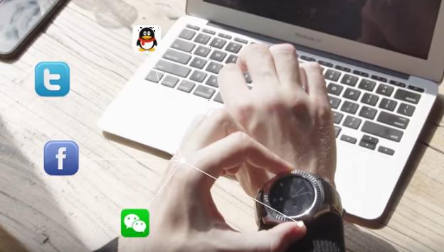 No.1 D7 Android Smartwatch – แบตเตอรี่ที่ใหญ่ขึ้น ราคาไม่แพง