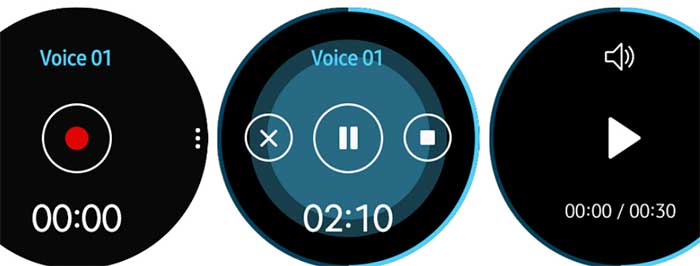 แอพ Gear Voice Memo