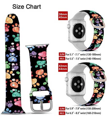 รอยเท้าสัตว์น่ารักซิลิโคน Fadeless Pattern