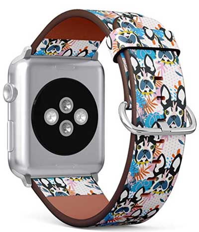 บอสตันเทอร์เรียเฟรนช์บูลด็อก Apple Strap