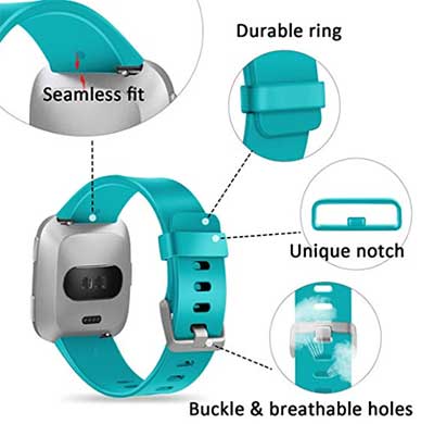 สายรัดสมาร์ทวอทช์ Fitbit Versa Lite ที่ดีที่สุด
