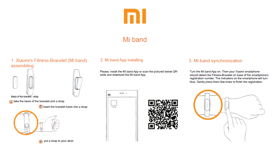 [ดาวน์โหลด] คู่มือผู้ใช้ Xiaomi Mi Band 2 คำแนะนำและเคล็ดลับ