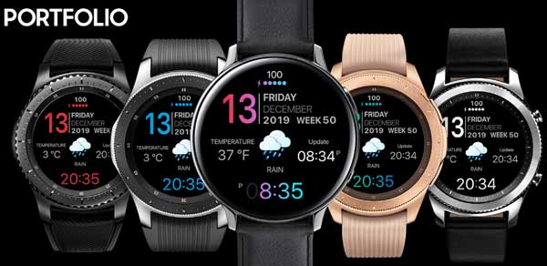 หน้าปัดนาฬิกา Galaxy Watch รุ่นใหม่ล่าสุด Active/Active 2 ในเดือนธันวาคม 2564-2564