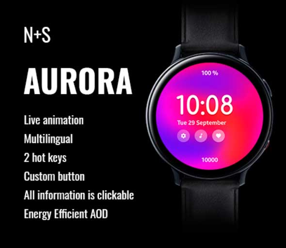 หน้าปัดเคลื่อนไหวสำหรับ Galaxy Watch