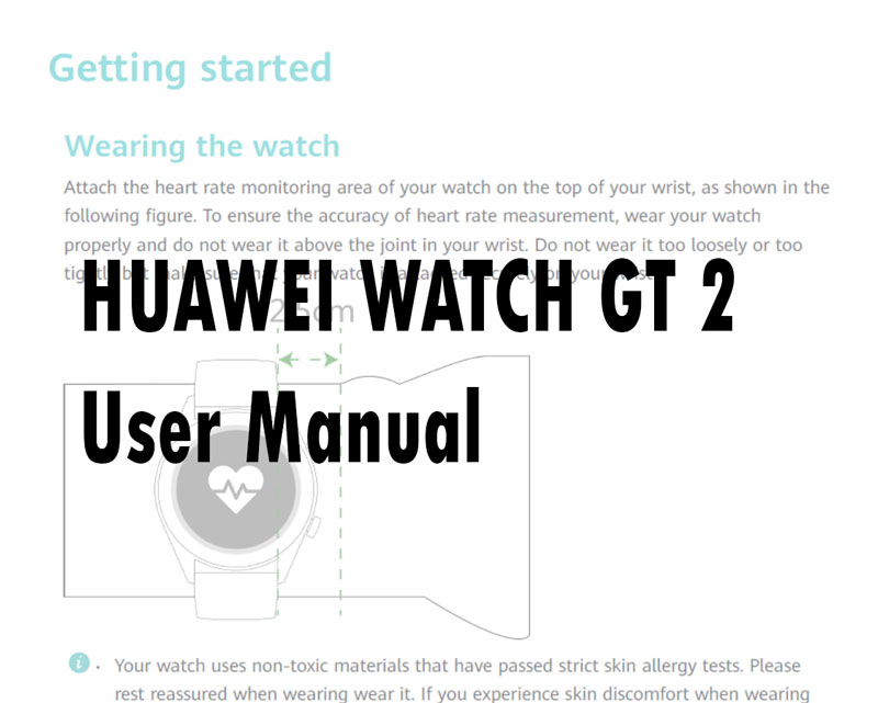 Huawe-Watch-GT2-คู่มือการใช้งาน