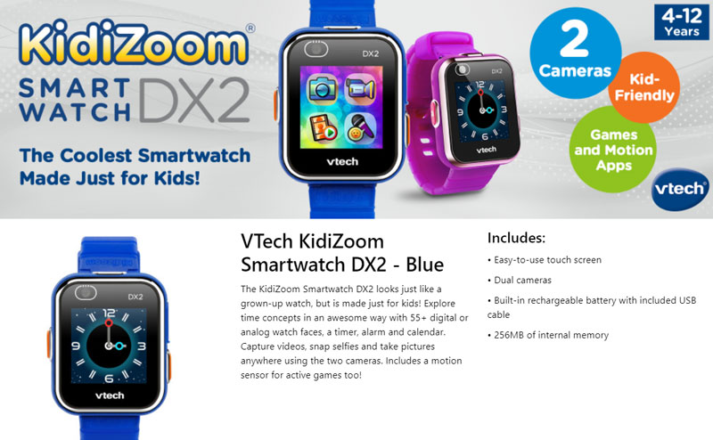[ปัญหาและแนวทางแก้ไข] VTech KidiZoom DX2 Smartwatch