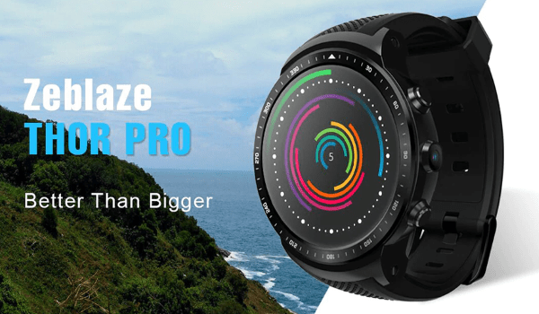 พบกับ Zeblaze Thor Pro รุ่นใหม่ – Android Sporty Smartwatch