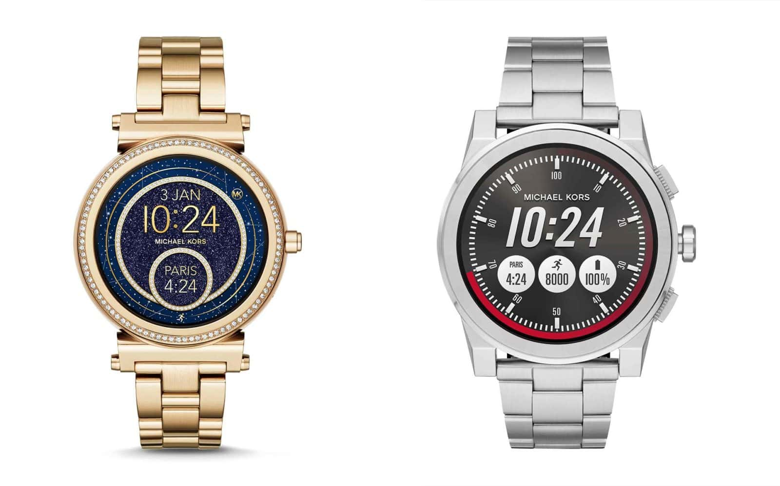 Michael Kors เข้าถึง Sofie และ Grayson – Classy Android Wear Smartwatches