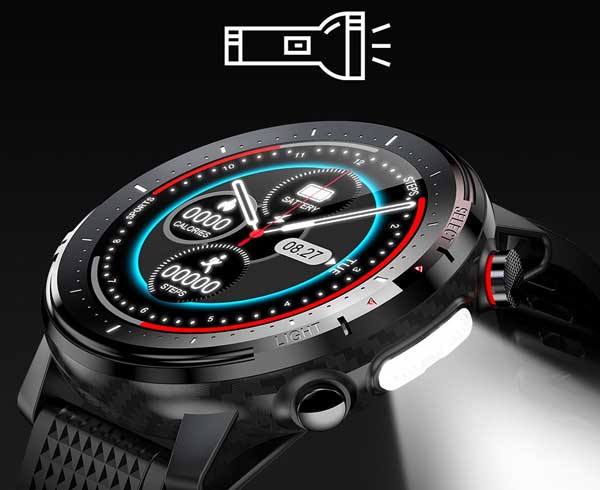 Microwear L15 – สมาร์ทวอทช์พร้อมไฟฉาย LED