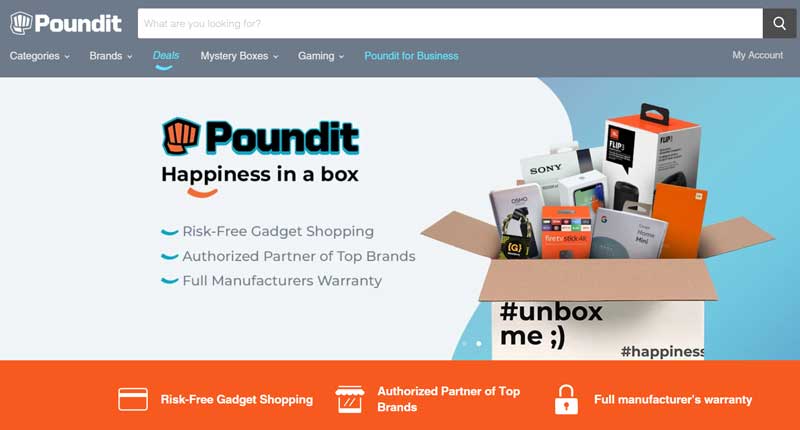 [รีวิว]@ Poundit.com – รหัสส่วนลด -Shopping Electronic Gadgets